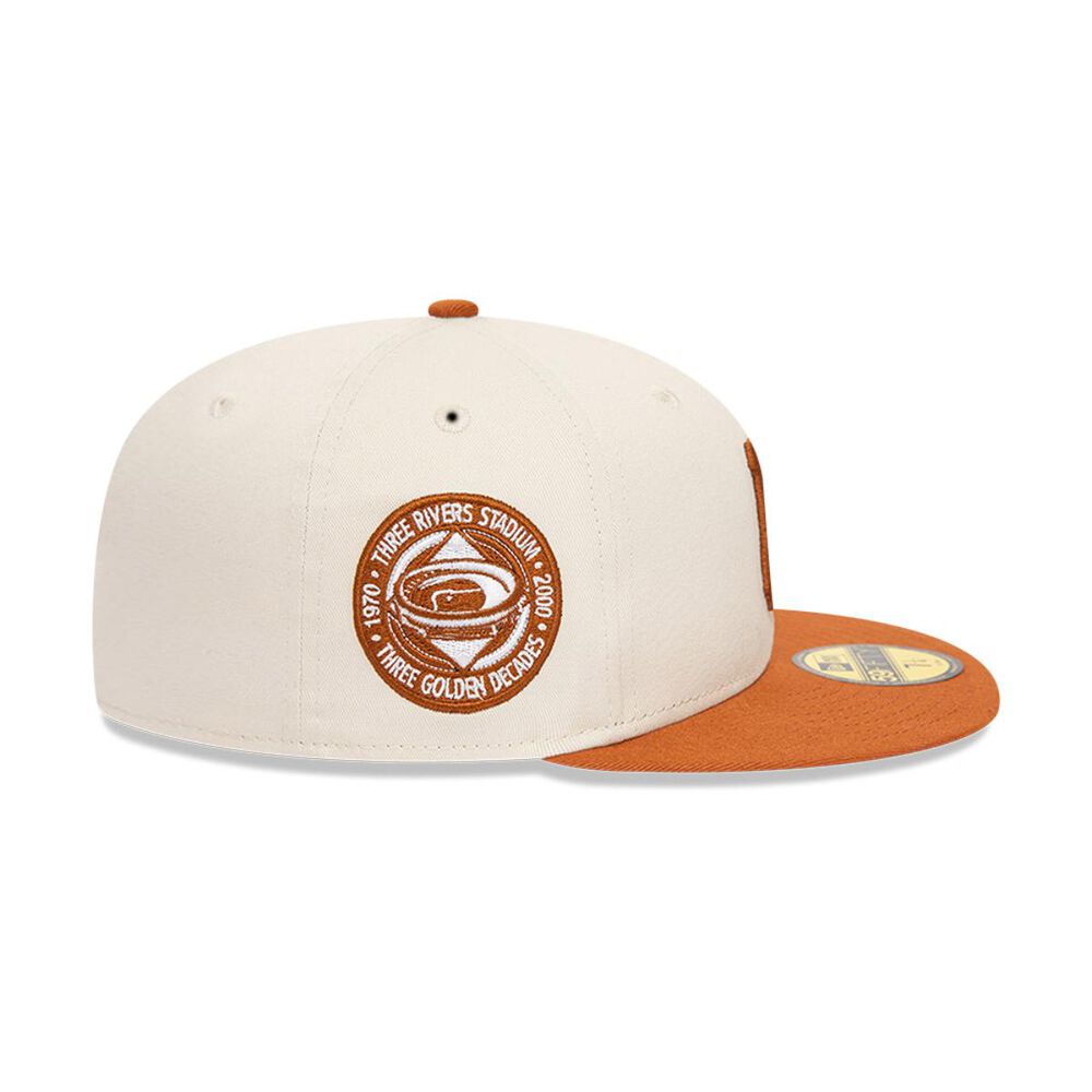 Gorra 59fifty Pittsburgh Pirates Pastel Pack Light Beige image number 4.0